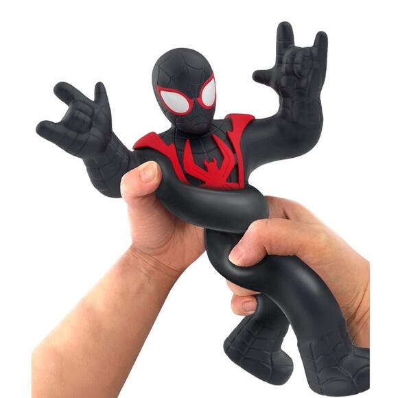 HEROES OF GOO JIT ZU MARVEL SUPAGOO SPIDER-MAN MILES MORALES STRETCHY SQUISHY - Picture 5 of 16